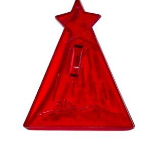 Vintage Star of Bethlehem Red Christmas Cookie Cutter HRM